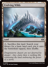 Terras em Desenvolvimento / Evolving Wilds - Magic: The Gathering - MoxLand